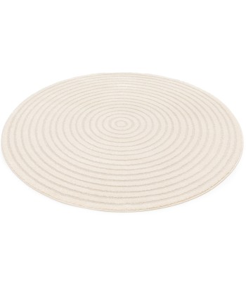 Tapis rond design avec effet relief CLEO online