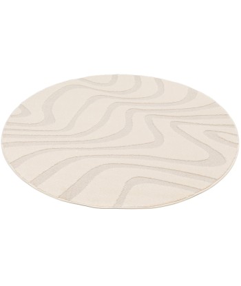 Tapis rond design avec effet relief NAYA 50-70% off 