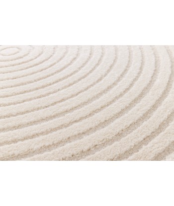 Tapis rond design avec effet relief CLEO online