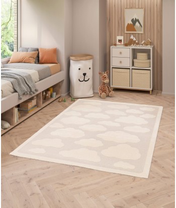 Tapis enfant avec effet relief NUAGES pas cher chine