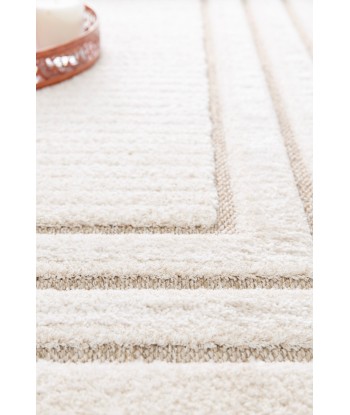 Tapis design avec effet relief ESMEE Livraison rapide