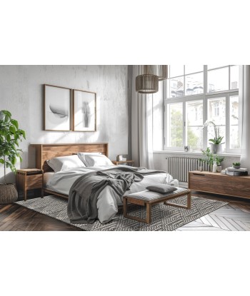 Tapis en laine et coton fait main doux OSLO les ctes