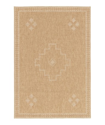 Tapis design aspect jute intérieur extérieur ARID Paris Déstockage Promo