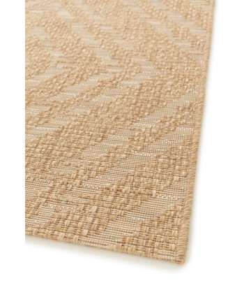 Tapis design aspect jute intérieur extérieur LATTICE rembourrage situé sous