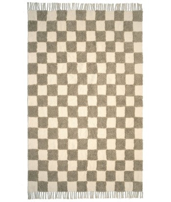 Tapis enfant à carreaux 100% coton lavable en machine MAEL Venez acheter