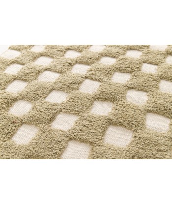 Tapis enfant à carreaux 100% coton lavable en machine MAEL Par le système avancé 