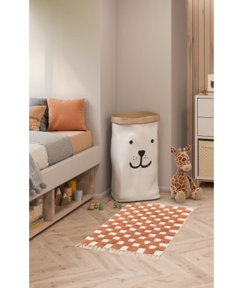 Tapis enfant à carreaux 100% coton lavable en machine MAEL 50-70% off 