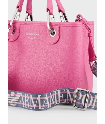 Emporio Armani Petit sac cabas MyEA Bag  FUXIA/DARK pas cher