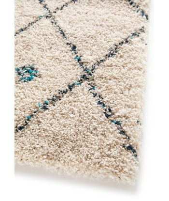 Tapis shaggy épais et confortable style ethnique DIAMOND Comment ça marche