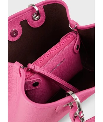 Emporio Armani Petit sac cabas MyEA Bag  FUXIA/DARK pas cher