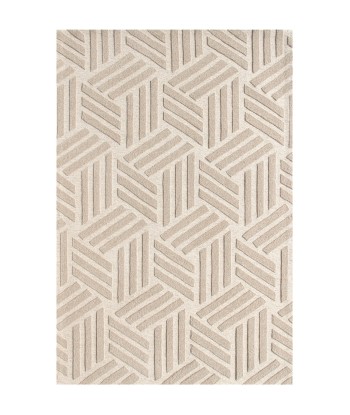 Tapis design ultra doux fait main en laine et coton TALISMAN 50% de réduction en Octobre 2024