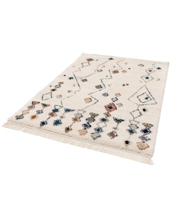 Tapis épais doux et design style ethnique MOGADOR pas chere