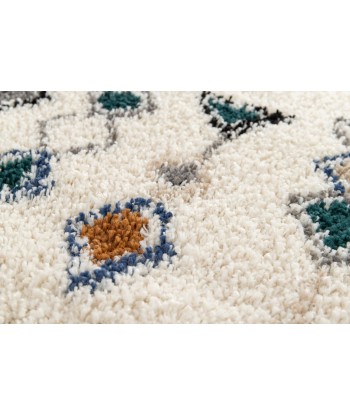 Tapis épais doux et design style ethnique MOGADOR pas chere