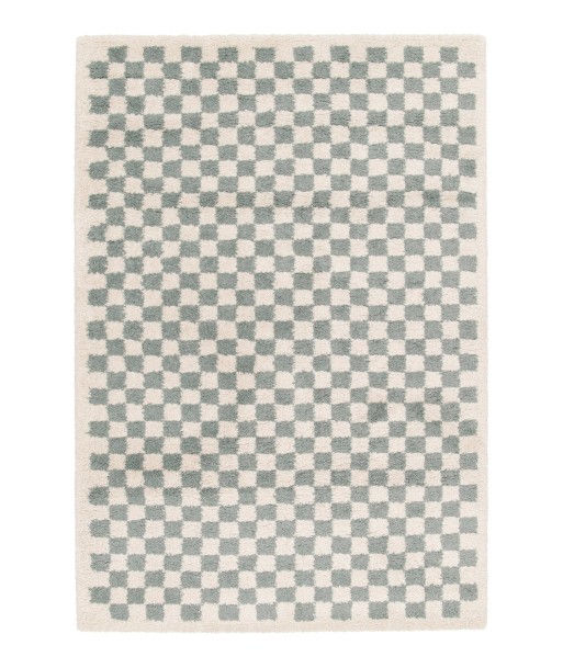 Tapis à poil haut doux et confortable CHECKERS 2024