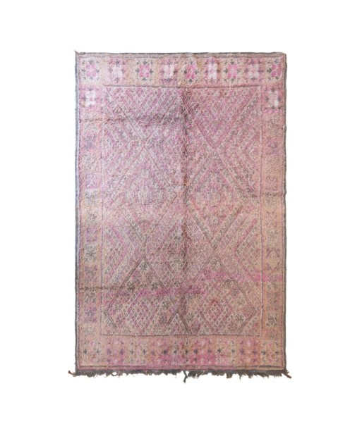 Tapis Berbere marocain pure laine 319 x 217 cm s'inspire de l'anatomie humaine