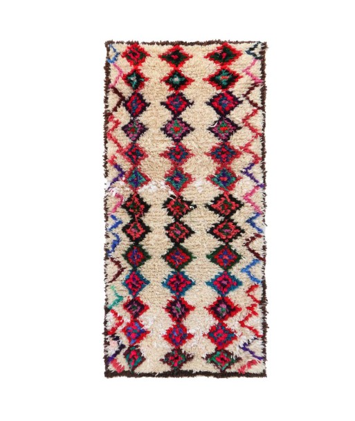 Tapis Berbere marocain pure laine 186 x 90 cm prix