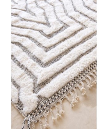 Tapis Berbere marocain pure laine 244 x 145 cm VENDU les ligaments