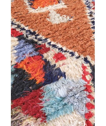 Tapis Berbere marocain pure laine 218 x 100 cm acheter en ligne