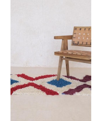 Tapis Berbere marocain pure laine 211 x 71 cm VENDU outlet