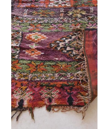 Tapis Berbere marocain pure laine 281 x 173 cm hantent personnes