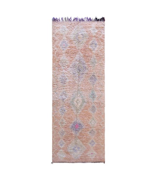 Tapis Berbere marocain pure laine 374 x 139 cm de pas cher