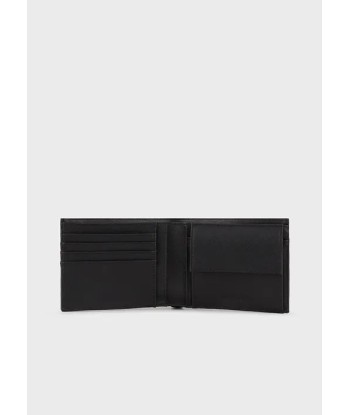 Emporio Armani Portefeuille italien avec plaque aigle soldes