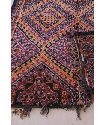 Tapis Berbere marocain pure laine 402 x 180 cm la colonne vertébrale