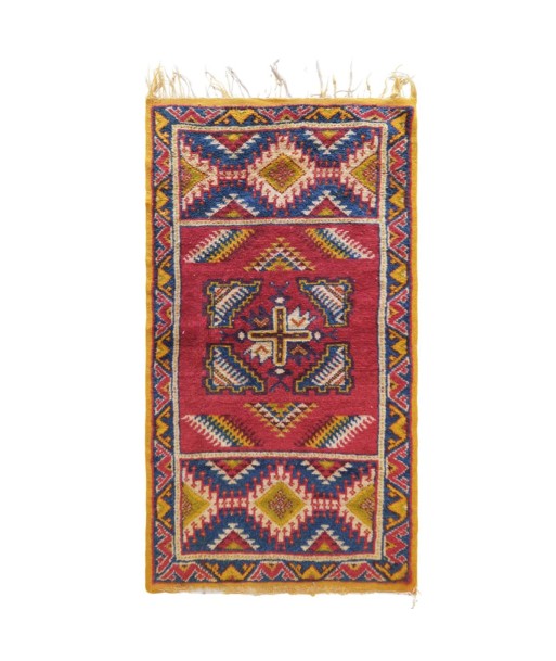 Tapis Berbere marocain pure laine 153 x 81 cm de la marque