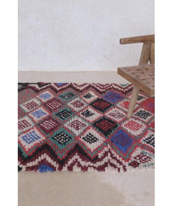 Tapis Berbere marocain laine coton 242 x 152 cm Comparez plus de prix