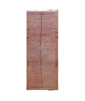 Tapis Berbere marocain pure laine 340 x 134 cm basket pas cher