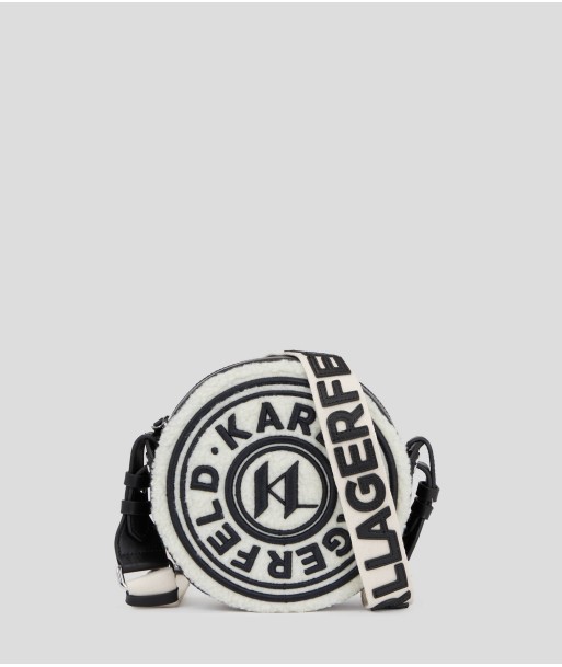 SAC BANDOULIÈRE CIRCULAIRE AVEC LOGO EN RELIEF K/CIRCLE Karl Lagerfeld store