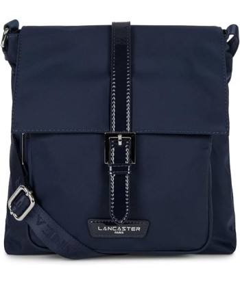 Lancaster Basic Verni Sac Porté Travers BLEU FONCE ouvre sa boutique