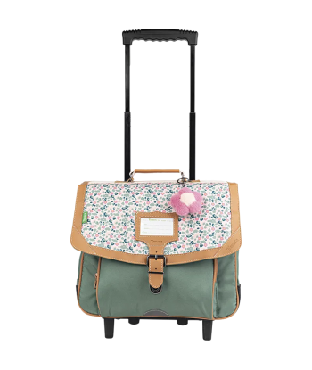 Cartable trolley Iris vert 38cm de la marque