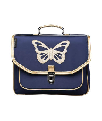 Cartable Moyen CARAMEL & CIE Papillon Bleu du meilleur 