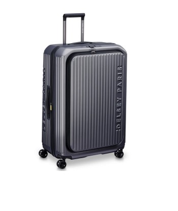 DELSEY - Grande Valise Securitime Extensible Anthracite de pas cher