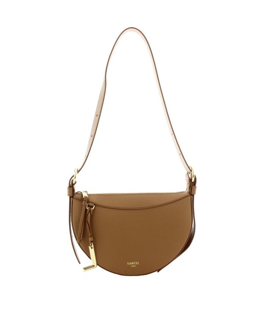 Sac Porté Travers LANCEL Faubourg Demi-Lune Camel en stock