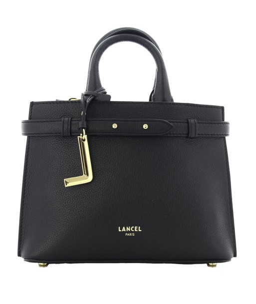 Sac Porté Main LANCEL Faubourg S Noir pas cher chine