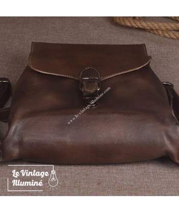 Sac à Dos Vintage en Cuir de Vachette Véritable s'inspire de l'anatomie humaine