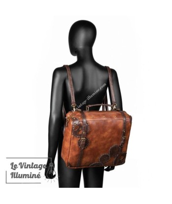 Sac à Dos Vintage Steampunk Simili Cuir 2023