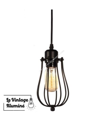 Luminaire Vintage Cage Ronde commande en ligne