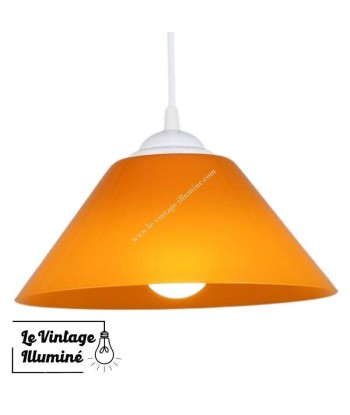 Luminaire Vintage Abat-jour Coloré rembourrage situé sous