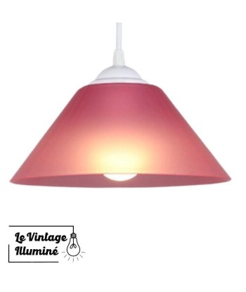 Luminaire Vintage Abat-jour Coloré rembourrage situé sous