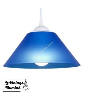 Luminaire Vintage Abat-jour Coloré rembourrage situé sous