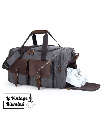 Sac De Voyage Vintage En Toile Canvas 3 Coloris acheter en ligne