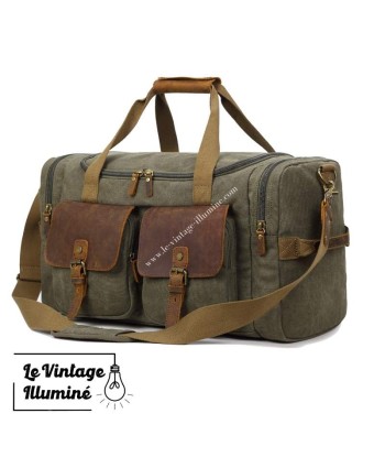 Sac De Voyage Vintage En Toile Canvas 3 Coloris acheter en ligne