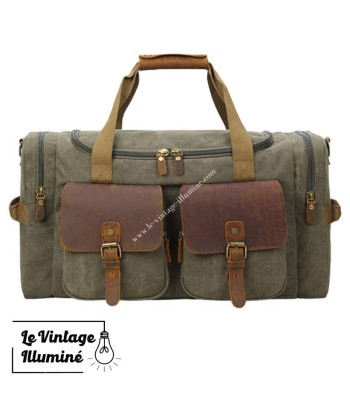 Sac De Voyage Vintage En Toile Canvas 3 Coloris acheter en ligne