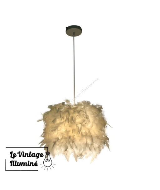 Lustre Minimaliste à Plumes S-M-L-XL solde