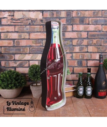 Enseigne Vintage à LED Coca Cola 17x54cm Pour