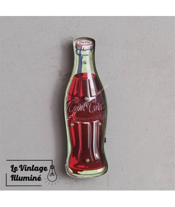 Enseigne Vintage à LED Coca Cola 17x54cm Pour