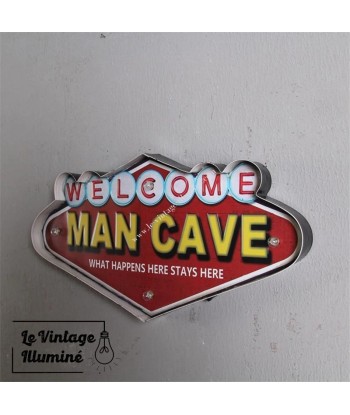 Enseigne Vintage à LED Man Cave 49x25.5cm Jusqu'à 80% De Réduction